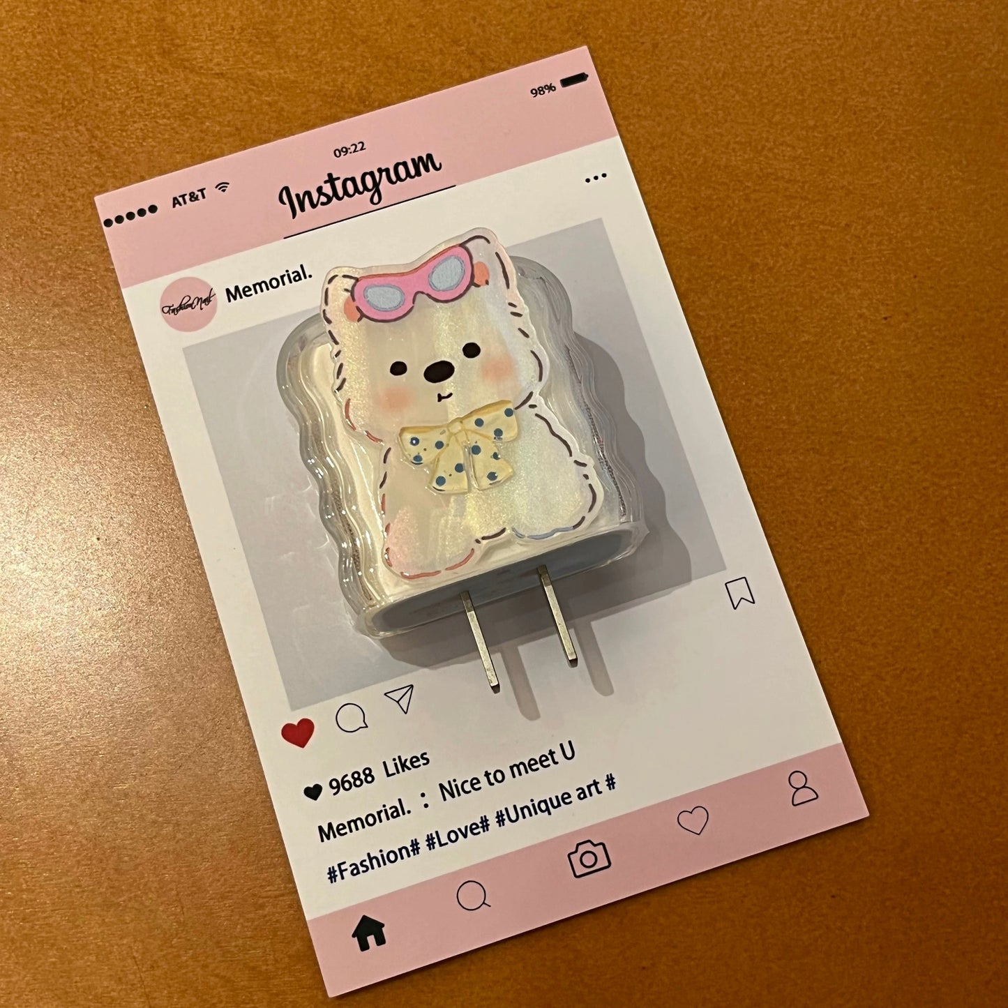 Cute Bear Charging Cable Protector Set – 3D Cartoon Plug & Cord Cover V Boutique Studio