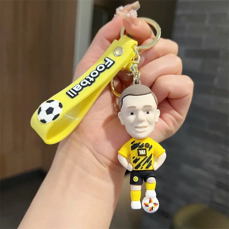Football Star Keychain