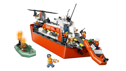 LEGO City Coast Guard Rescue Boat & Helicopter 60504