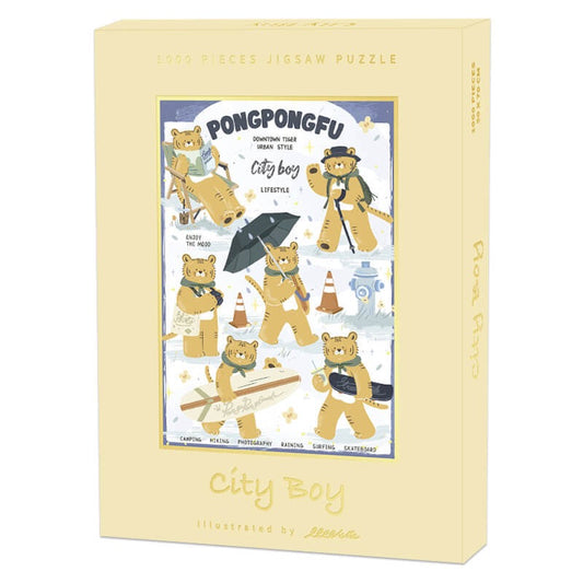 City Boy 1000 Piece Jigsaw Puzzle