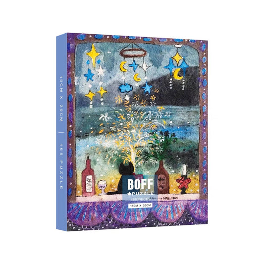 BOFF Puzzle Tie-Dye Memories 165 Piece Jigsaw Puzzle BOFF
