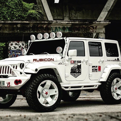 Rubicon 4x4 Off-Road Adventure Decal Set for JEEP Wrangler