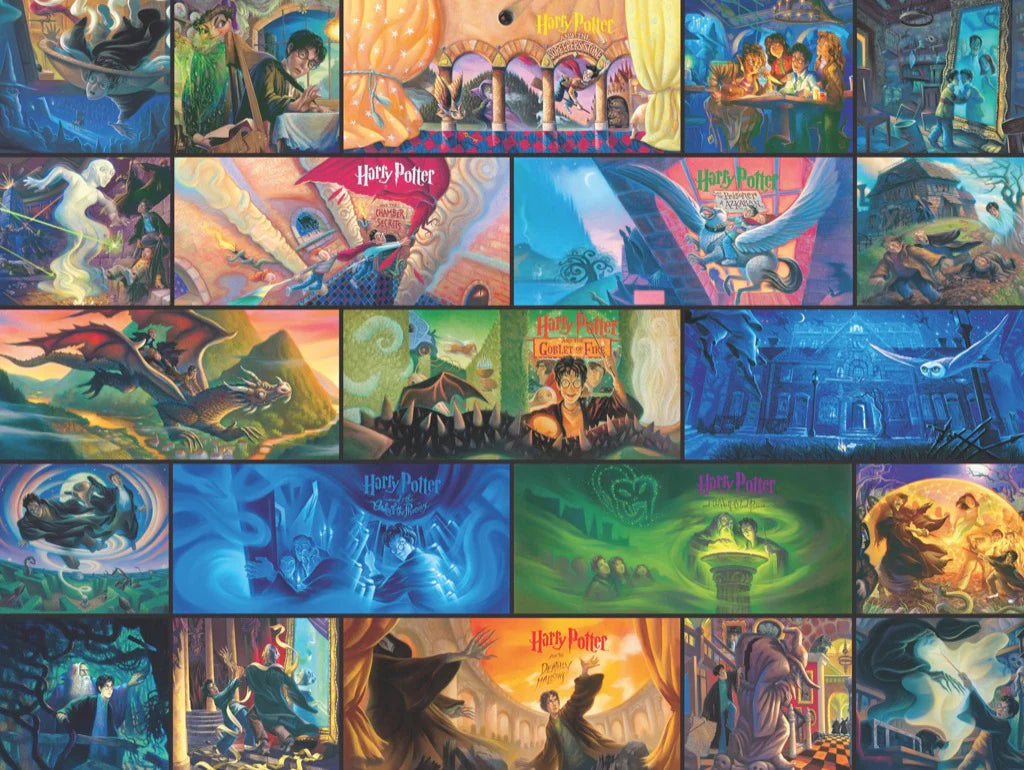 Harry Potter Collage 1000 Piece Jigsaw Puzzle