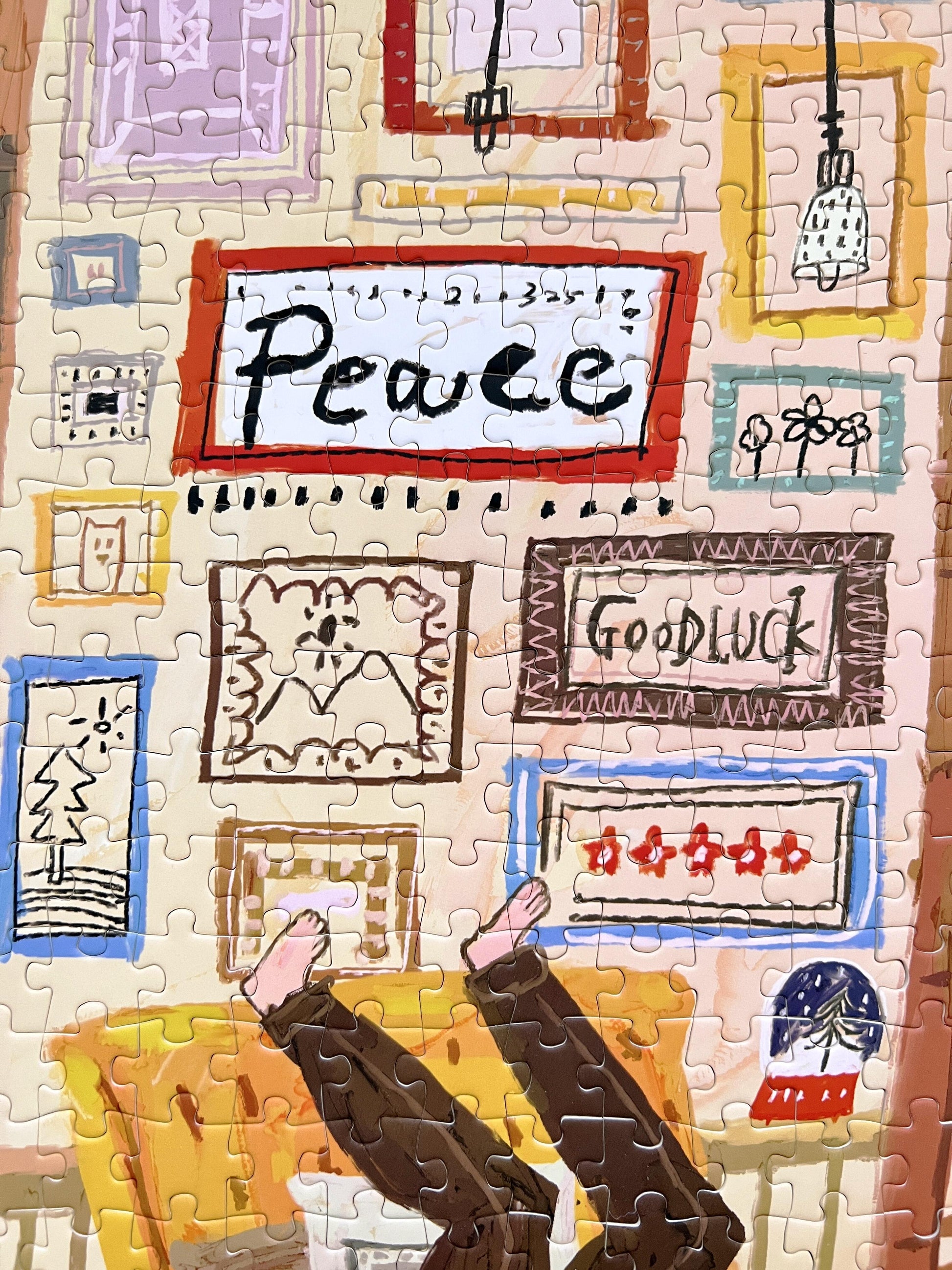 Stay-at-Home Diary 500 Piece Jigsaw Puzzle Gubu