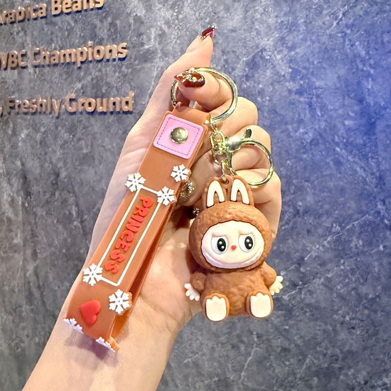 Cartoon Labubu Keychain