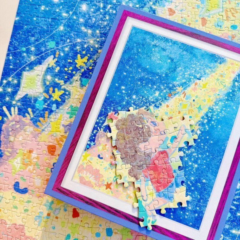 Flowers Will Bloom Along the Way 1000 Piece Jigsaw Puzzle Tutu Dingdang