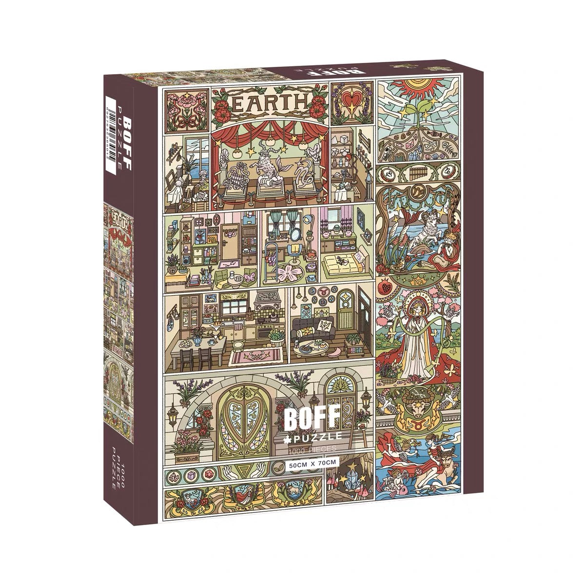 BOFF Earth Apartment – Zodiac Apartment 1000 Piece Jigsaw Puzzle BOFF