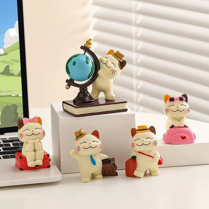 Lucky Cat Phone Holder/ Ornament