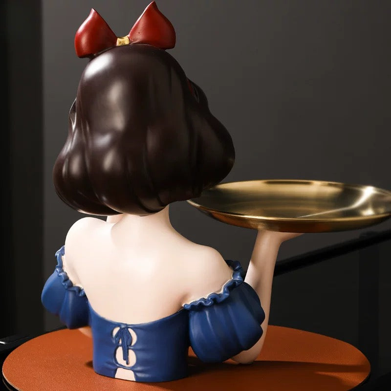 Charmante figurine décorative Blanche Neige