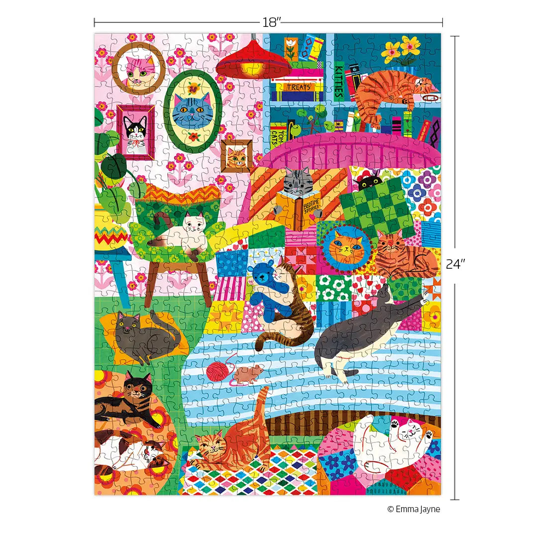 Cat Nap Stories 500 Piece Puzzle