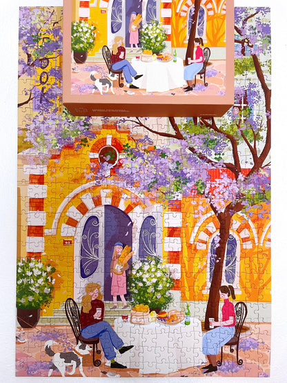 Cozy Tea Time 500 Piece Puzzle