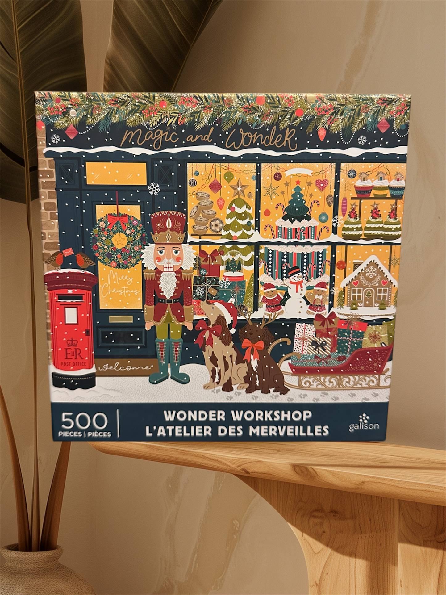 Galison Wonder Workshop 500 Piece Puzzle