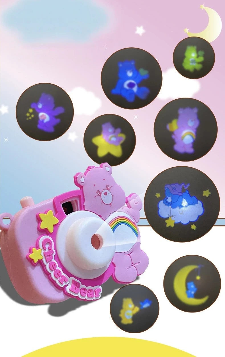 Cute Care Bears Projection Camera Keychain