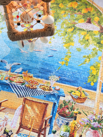 TOI Seaside Lemon Tree 1000 Piece Jigsaw Puzzle TOI