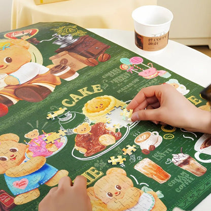 Butterbear Sweet Menu 1000 Piece Puzzle