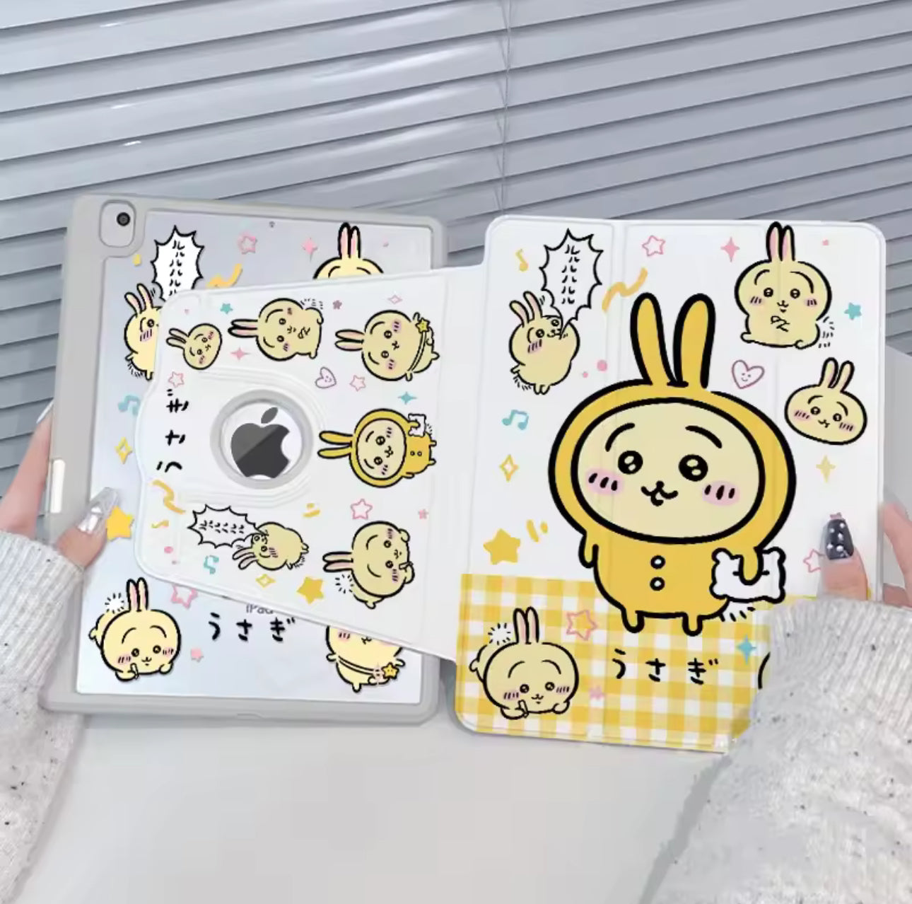 Kawaii Cat 720°  Rotating iPad Case – Cute Stand Cover