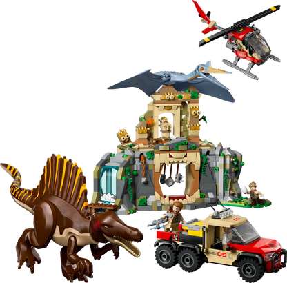 LEGO Jurassic World Spinosaurus & Quetzalcoatlus Air Mission