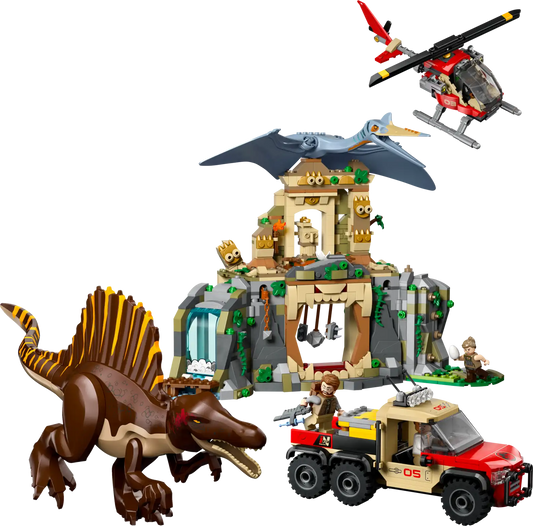 LEGO Jurassic World Spinosaurus & Quetzalcoatlus Air Mission