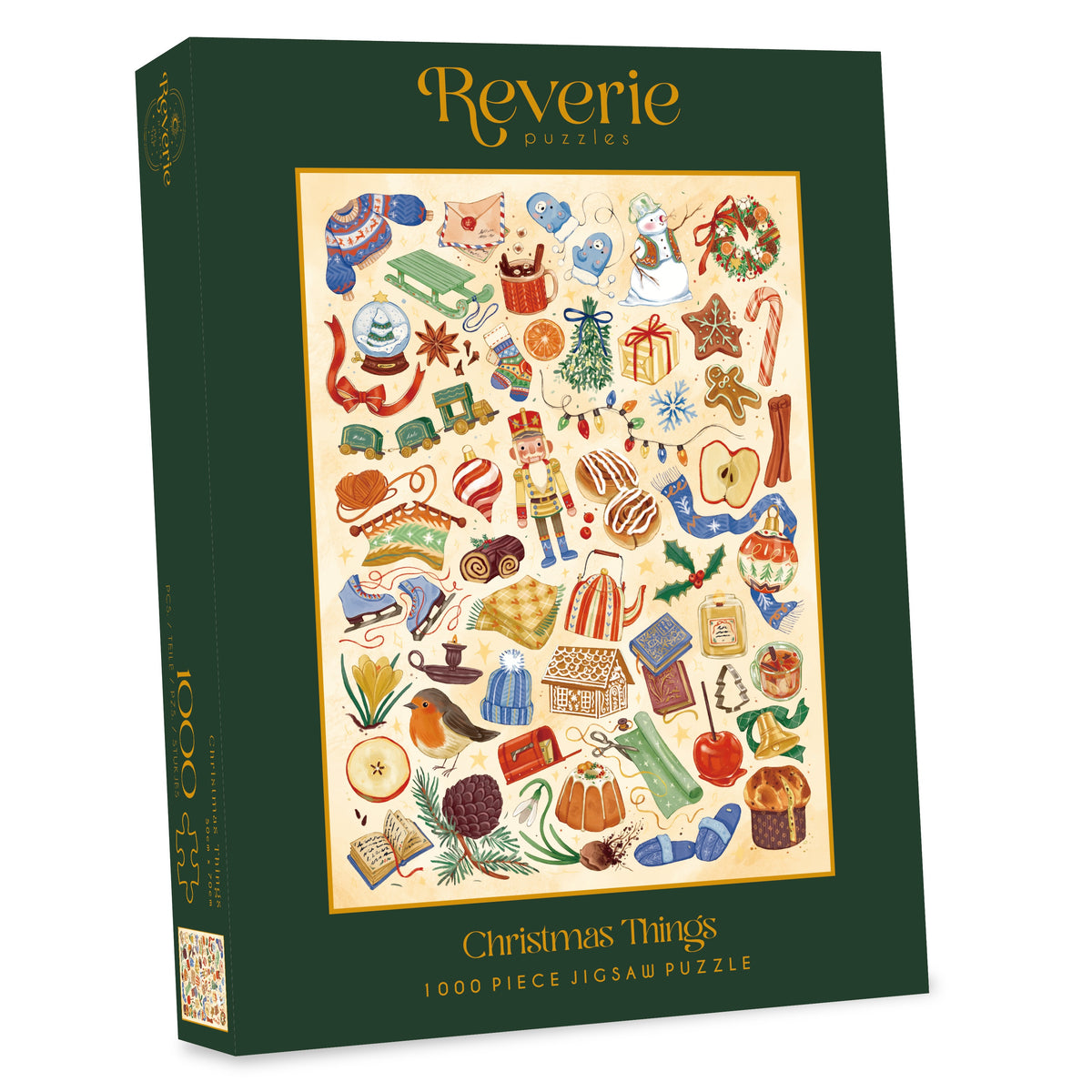 [Pre-Order] Christmas Things 1000 Piece Jigsaw Puzzle Reverie Puzzles