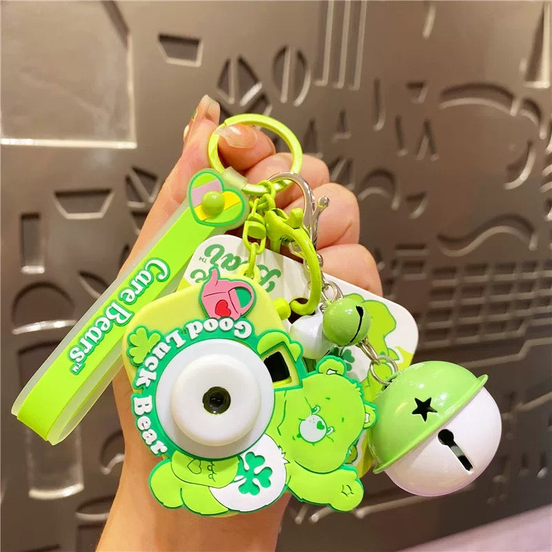 Cute Care Bears Projection Camera Keychain