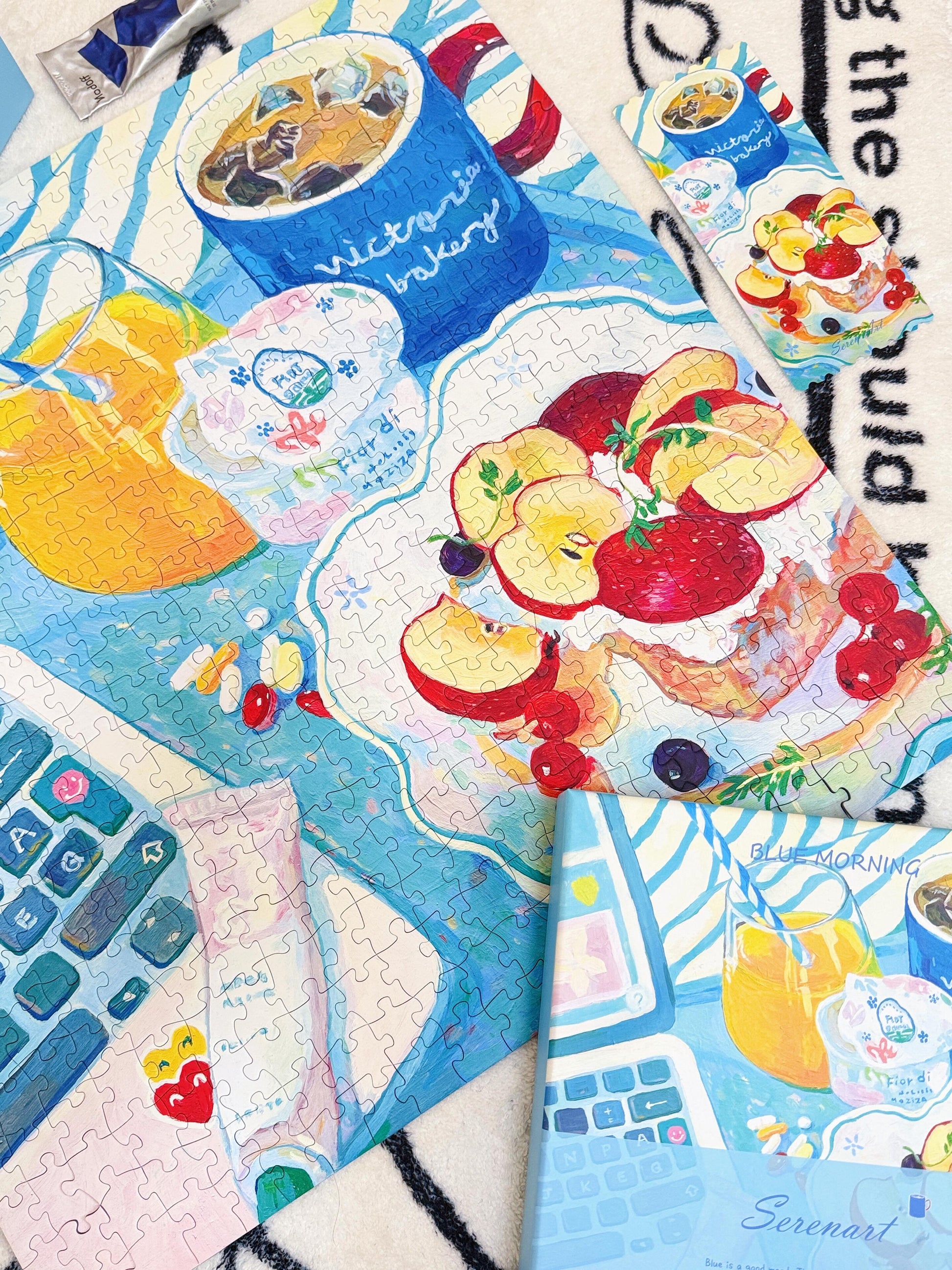 SEREN ART Blue Morning 528 Piece Puzzle SEREN ART