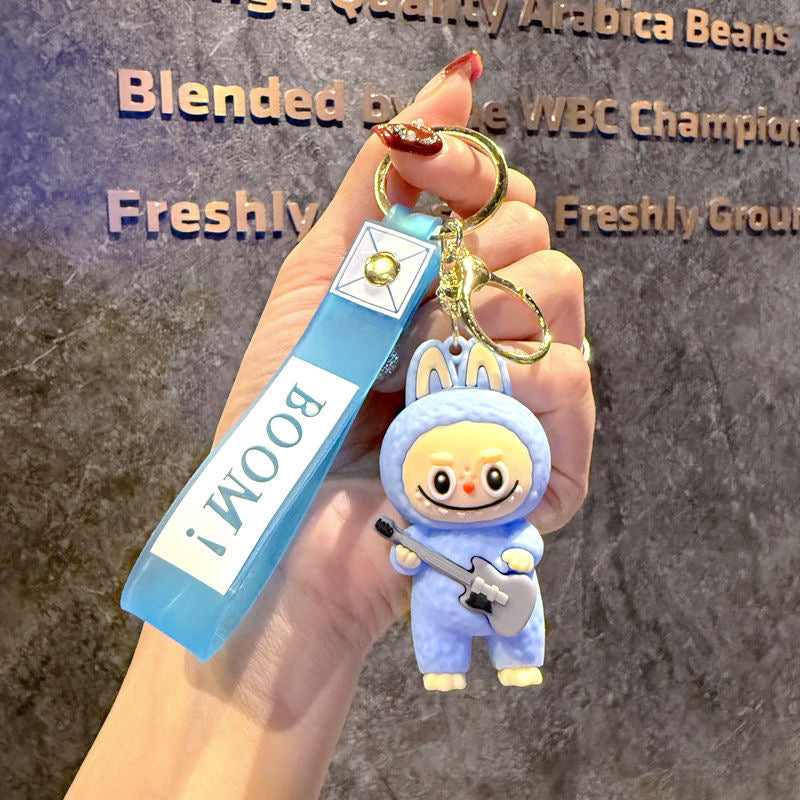 Cartoon Labubu Keychain