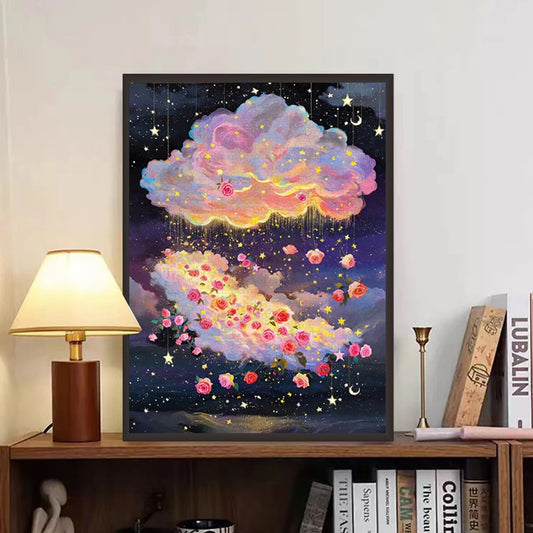 Dreamy Rose Cloud Jigsaw Puzzle