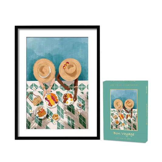 Bon Voyage 1000 Piece Jigsaw Puzzle