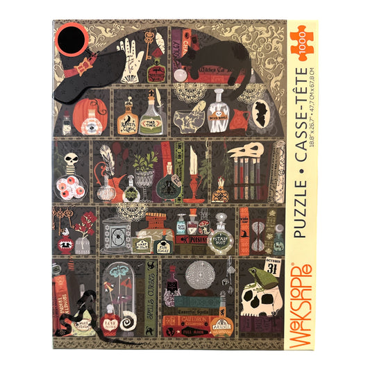 WerkShoppe Agatha’s Apothecary 1000 Piece Jigsaw Puzzle WerkShoppe