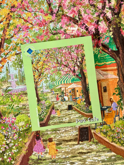 Park Cafe 1000 Piece Jigsaw Puzzle Tutu Dingdang