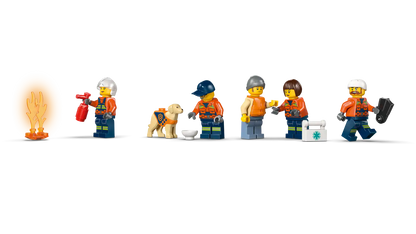 LEGO City Coast Guard Rescue Boat & Helicopter 60504