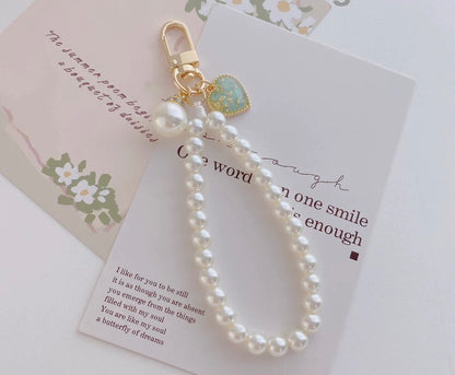 Lanière de téléphone Sweetheart Pearl Elegance