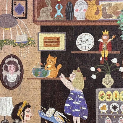 Another Restless Dinner 1000 Piece Jigsaw Puzzle Tutu Dingdang