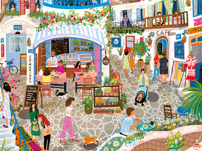 Tales of the Street Corner 1000 Piece Puzzle VINLAA