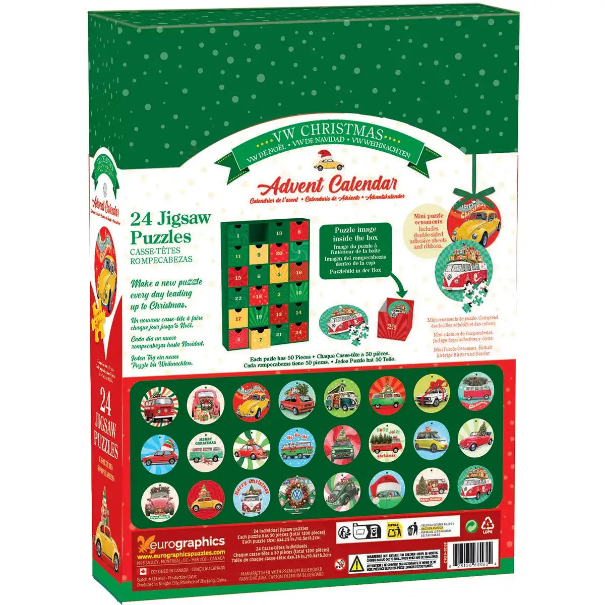 Vw Christmas Advent Calendar Eurographics