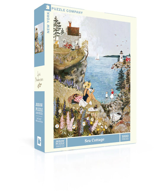 Sea Cottage 1000 Piece Jigsaw Puzzle New York Puzzle Company
