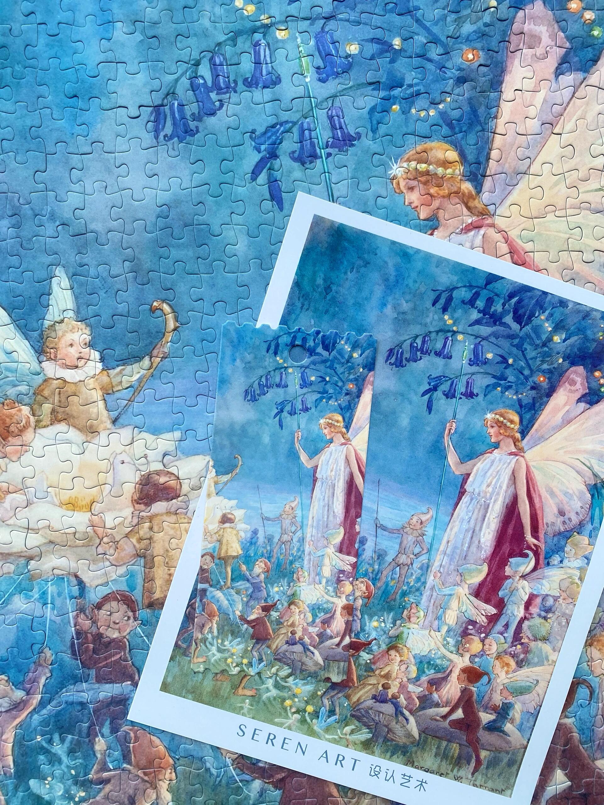 SEREN ART Fairy and Elves 1000 Piece Puzzle SEREN ART