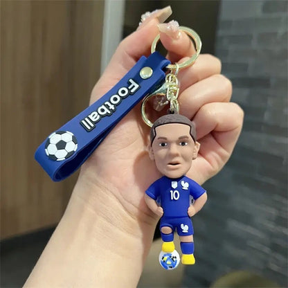 Football Star Keychain