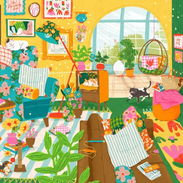 Home Is Where the Cats Are 1000 Piece Puzzle