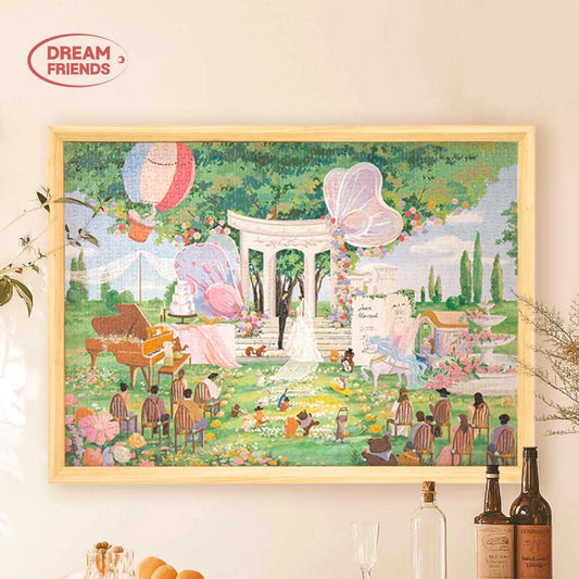 Dream Friends Our Best Wedding 1000 Piece Jigsaw Puzzle