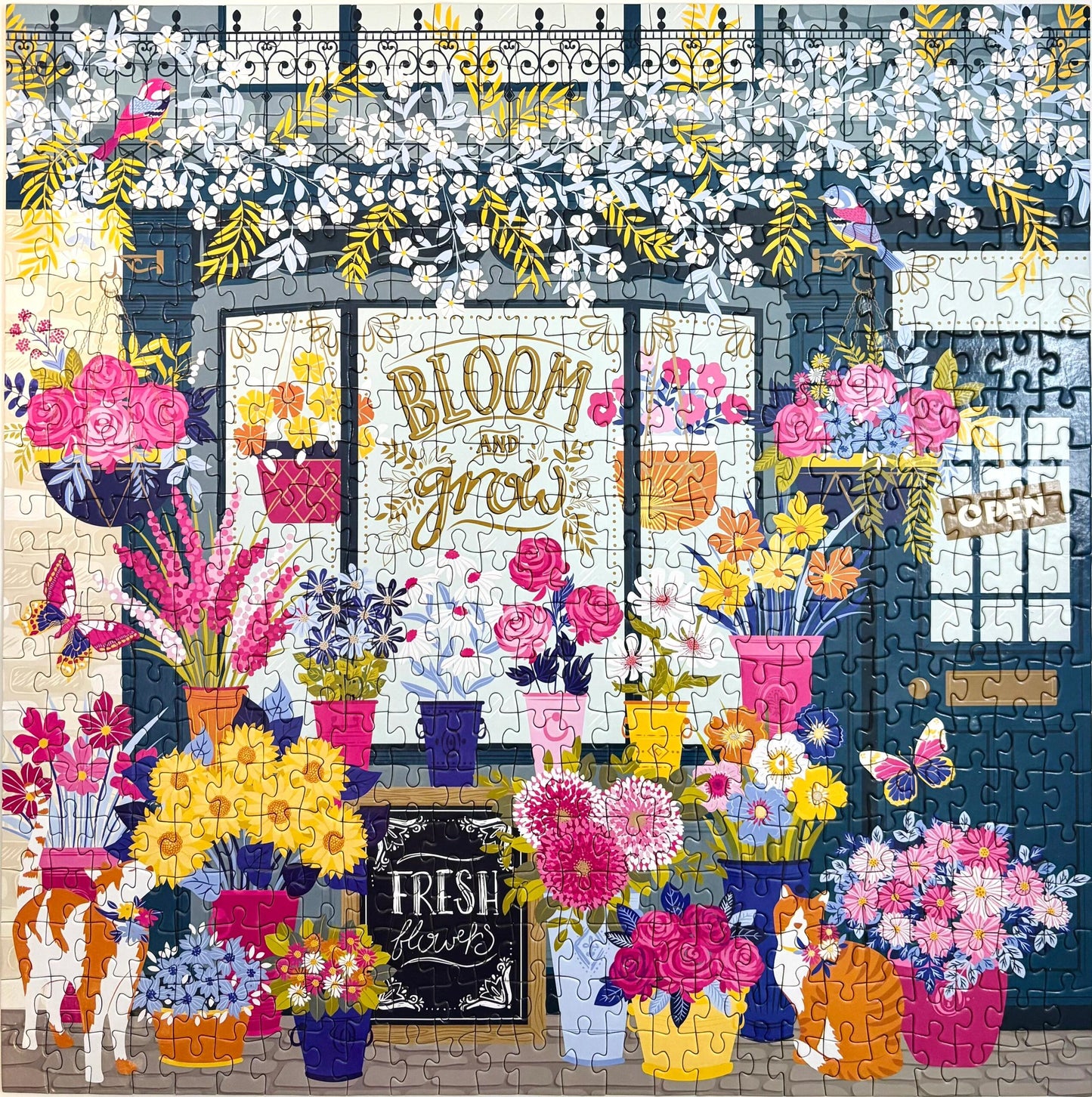 Galison Bloom & Grow 500 Piece Puzzle