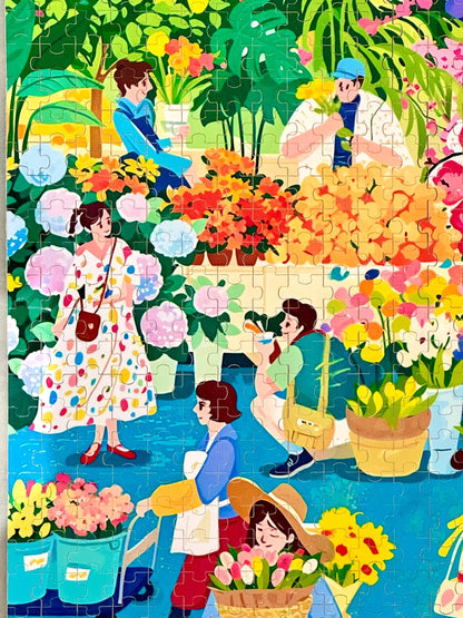 TOI World Kunming Dounan Flower Market 1000-Piece Jigsaw Puzzle TOI