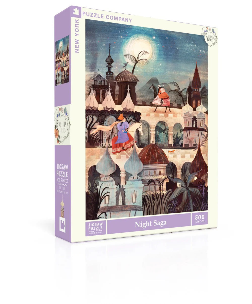 Night Saga 500 Piece Jigsaw Puzzle