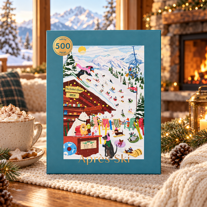 Après Ski 500-Piece Jigsaw Puzzle Hobbry