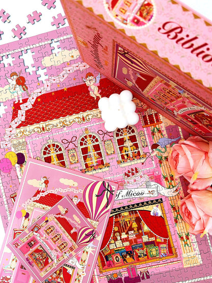 Kessing Art Bookstore of Micoo 500 Piece Jigsaw Puzzle Kessing