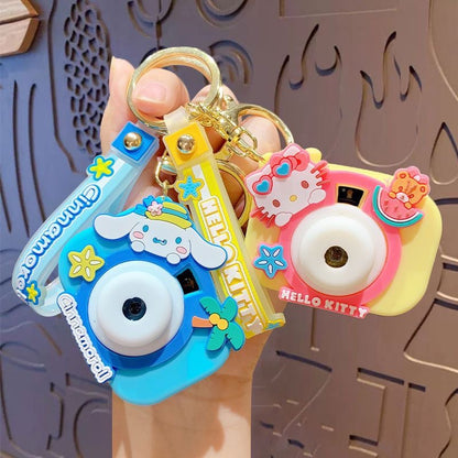 Sanrio Projection Camera Keychain Charm