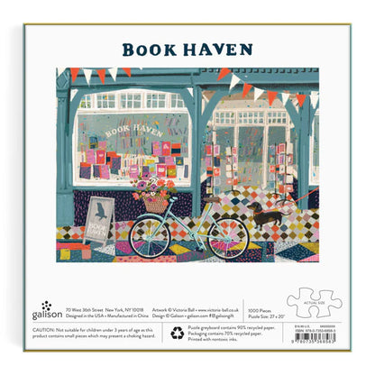 Book Haven 1000 Piece Puzzle In Square Box