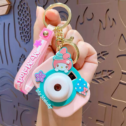 Sanrio Projection Camera Keychain Charm