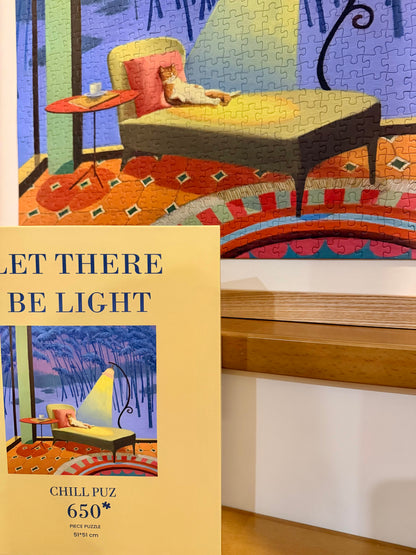 CHILL PUZ Let There Be Light 650 Piece Puzzle