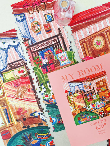 CHILL PUZ My Room 650 Piece Puzzle